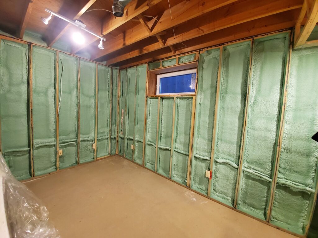 This large basement will be very warm thanks to Nexseal 2.0 HFO closed ...