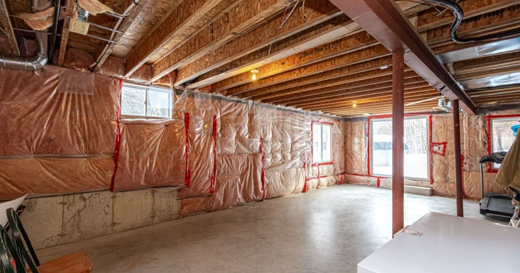 fibreglass batt basement insulation