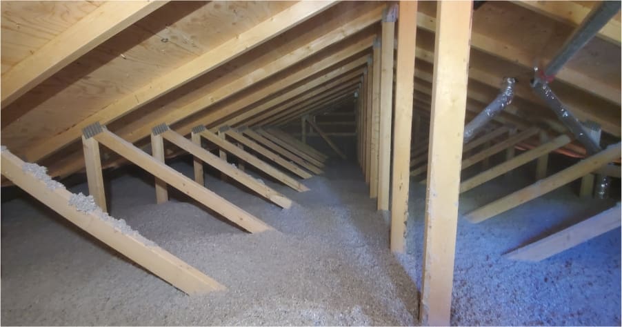 blown-in cellulose attic insulation manitoba